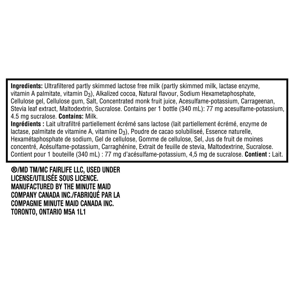 Fairlife Chocolate Protein Shake, 18 x 340 mL - 1485984 - 3