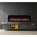 Paramount Kennedy II 106.7 cm (42 in.) Wall Mounted Electric Fireplace - 1662493 - 5