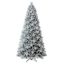 2.75 m (9 ft) artificial Christmas tree with cashmere-flocked glitter, pre-lit with 1,780 twinkling Micro-Radiant LED lights in changing colors - 1784942 - 3