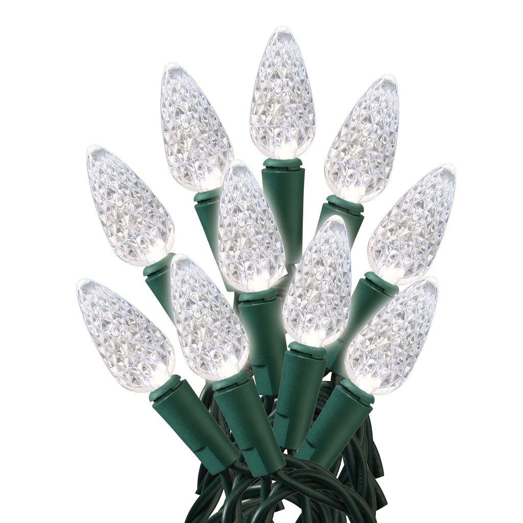 Sylvania 2 x 100 C6 Warm White LED Christmas Lights - 1851555 - 2