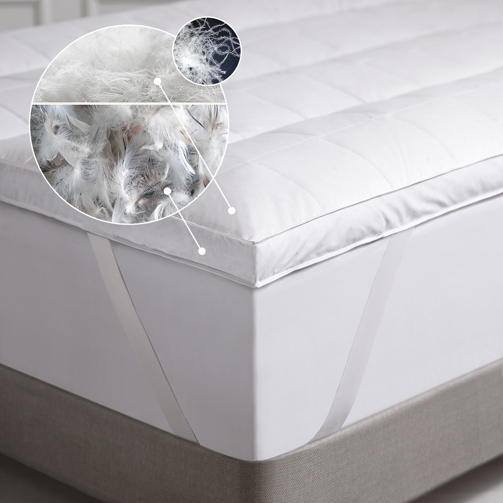 TheraLuxe by Therapedic Down on Top Featherbed - 1884090 - 2