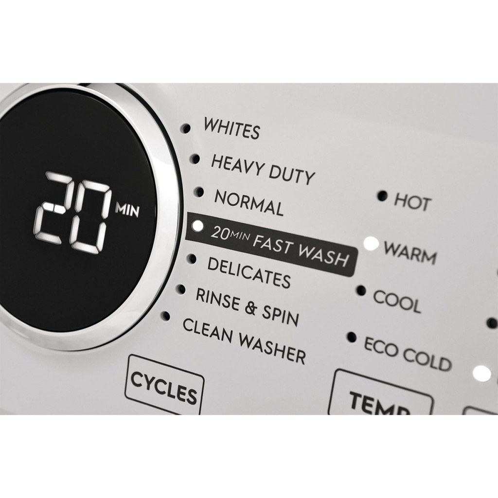 Electrolux 3 Series 27 in 5.1 cu ft. I.E.C White Front Load Washer with LuxCare Wash System - 1710126 - 3