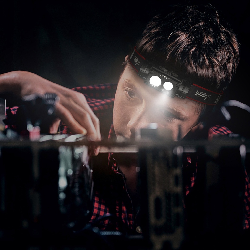 Infinity X1 1500 Lumen Rechargeable Headlamps, 3-pack - 1938085 - 3