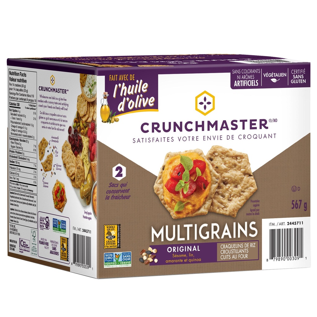 Crunchmaster Multi-Grain Cracker, 567 g - 2445711 - 1