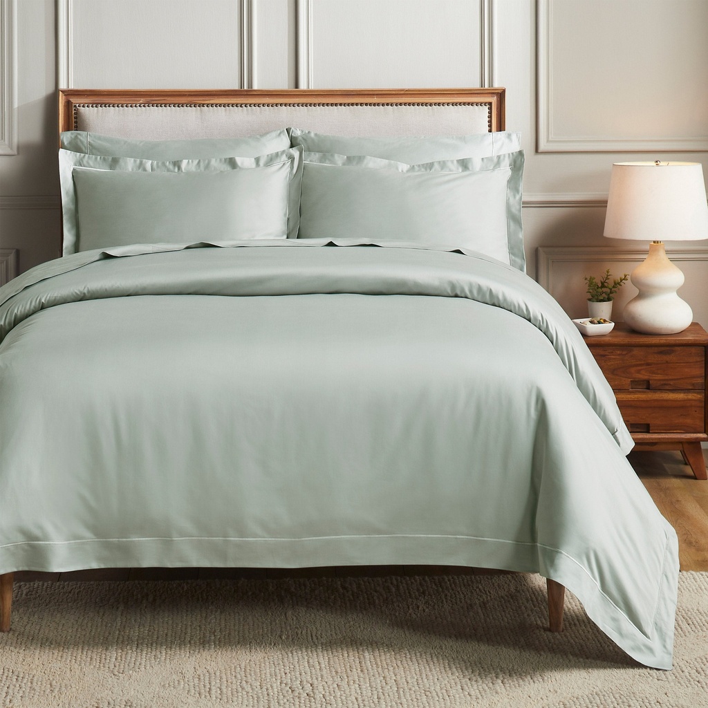 Maison Madeliene - Egyptian Cotton 800 Thread Count 3 Piece Duvet Cover Set - 7681018 - 1