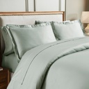 Maison Madeliene - Egyptian Cotton 800 Thread Count 3 Piece Duvet Cover Set - 7681018 - 2