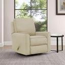True Innovations – Paxley Fabric Swivel Glider Recliner 1812419 - 1