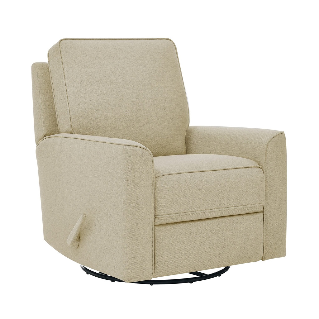 True Innovations – Paxley Fabric Swivel Glider Recliner 1812419 - 3