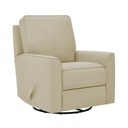True Innovations – Paxley Fabric Swivel Glider Recliner 1812419 - 3
