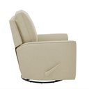 True Innovations – Paxley Fabric Swivel Glider Recliner 1812419 - 4
