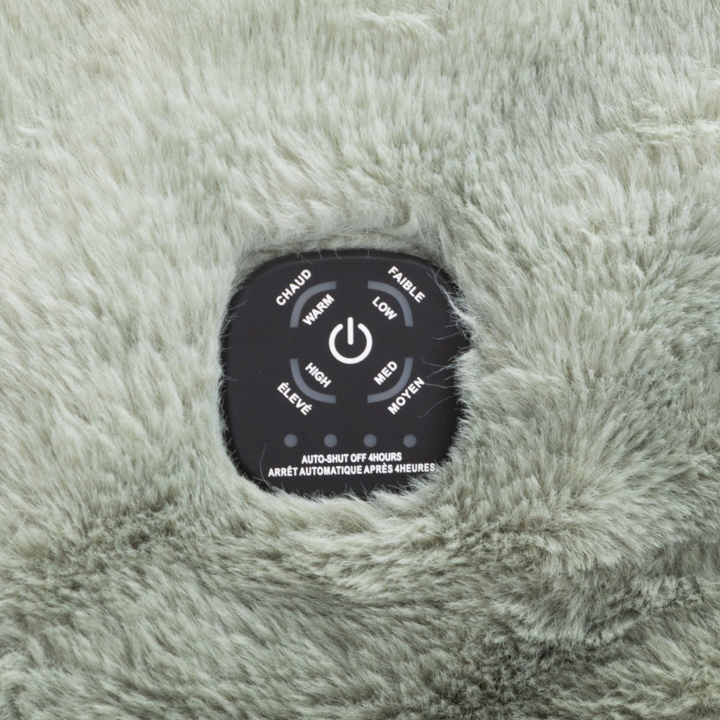 Berkshire - Heated Luxe Faux Fur Throw - 1949911 - 1