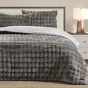 FRYE 3-piece Faux Fur Comforter Set - 9628500 - 1