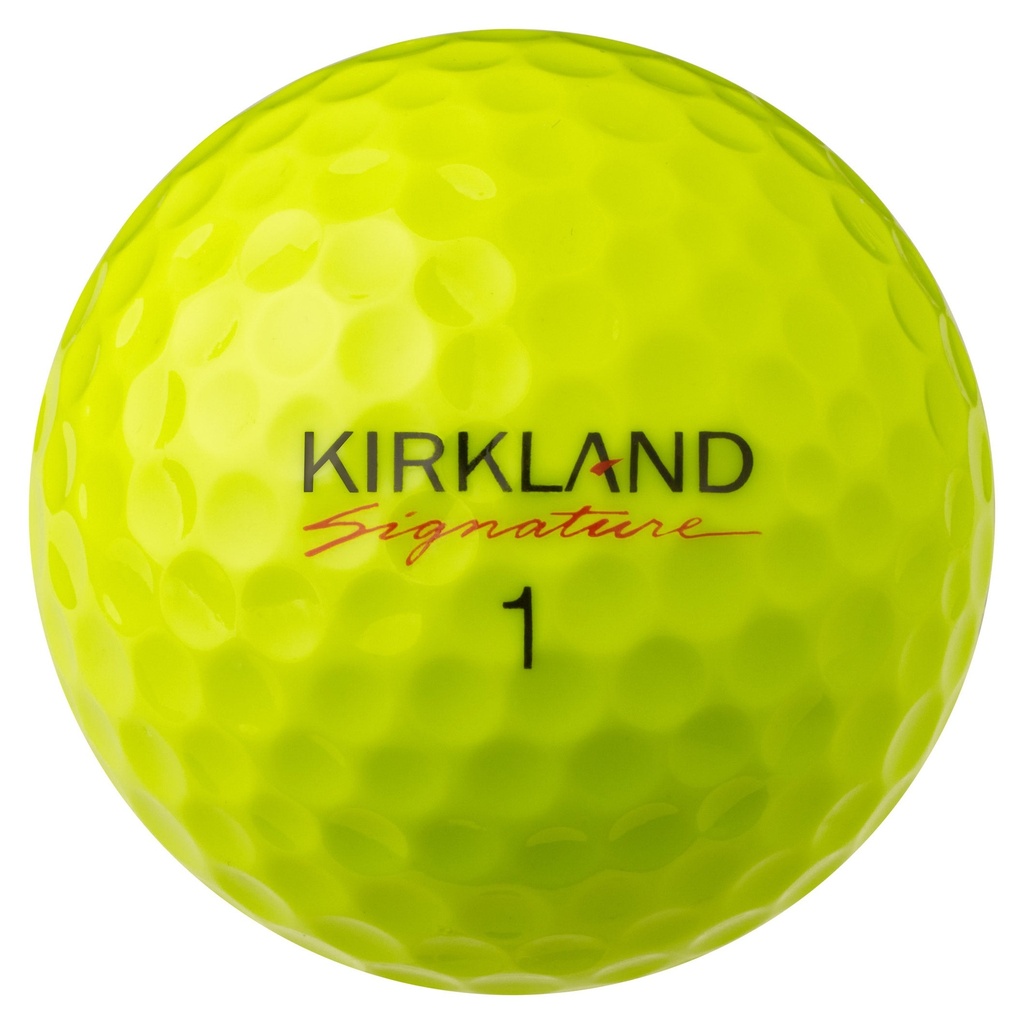 Kirkland Signature 3-piece Golf Ball, Neon Yellow, 24-count 1654550 - 5
