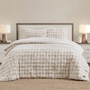 FRYE 3-piece Faux Fur Comforter Set - 9628501 - 2
