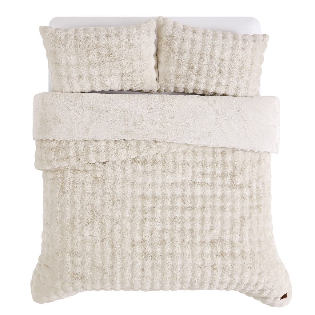 FRYE 3-piece Faux Fur Comforter Set - 9628501 - 3