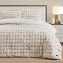 FRYE 3-piece Faux Fur Comforter Set - 9628503 - 1