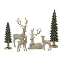 Deer Family with Trees - Set of 6 1931015 - 3