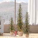 Holiday Alpine Trees with LED lights - Set of 3 1739920 - 8