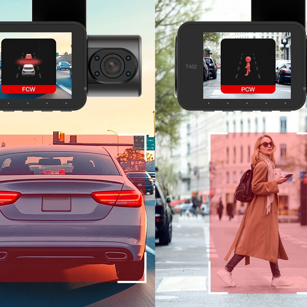 Type S T402 4K Dashcam with AI-Powered Driver Assistance 1829139 - 4