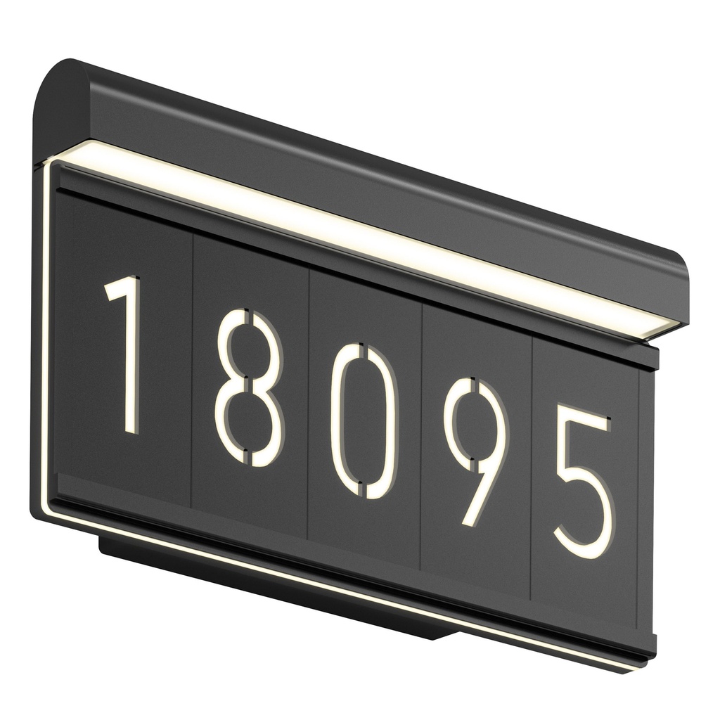 Artika Bowen Outdoor LED Address Light, Black 1938103 - 4