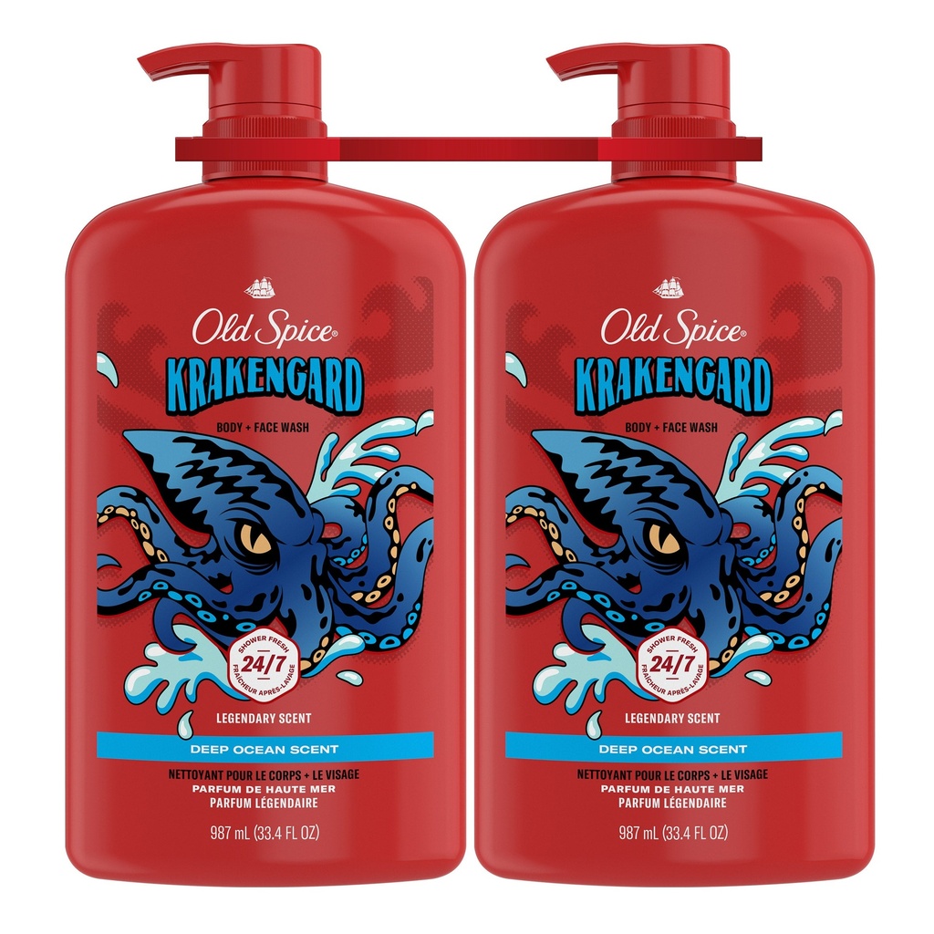 Old Spice Body Wash Krakengard, 2 x 987 mL 1950745 - 1