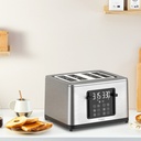 T-fal 4 Slice Digital Toaster, Stainless Steel 2266226 - 6