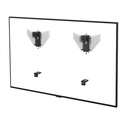 AVF Any Wall Flat  Tilt TV Mount for up to 100-in TVs 7761100 - 1