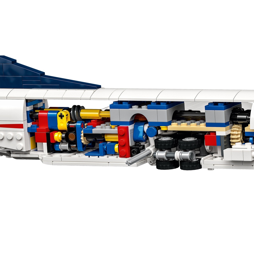 LEGO Icons Concorde Plane 10318 with Bonus LEGO Minecraft The Wolf Stronghold Fortress Playset Video Game Toy 21261 2410318 - 4