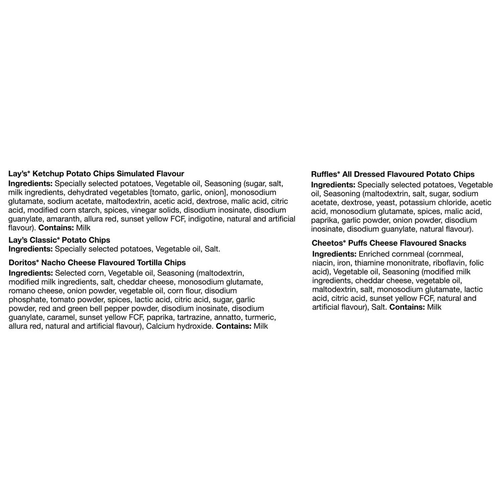 Frito-Lay Flavoured Snacks, Variety Pack, 54 × 28 g 2118631 - 9