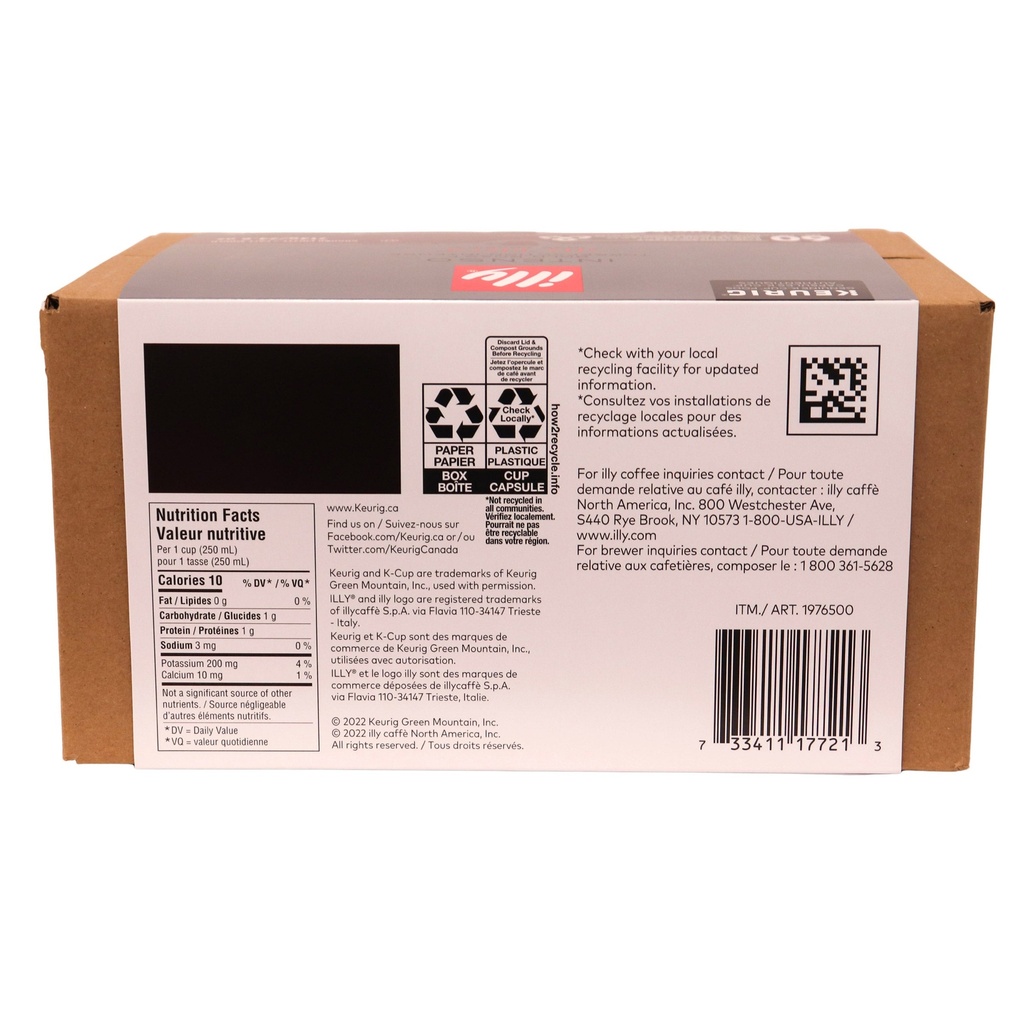 Illy Intenso Bold Roast K-Cup Pods, 60-count 1976500 - 3