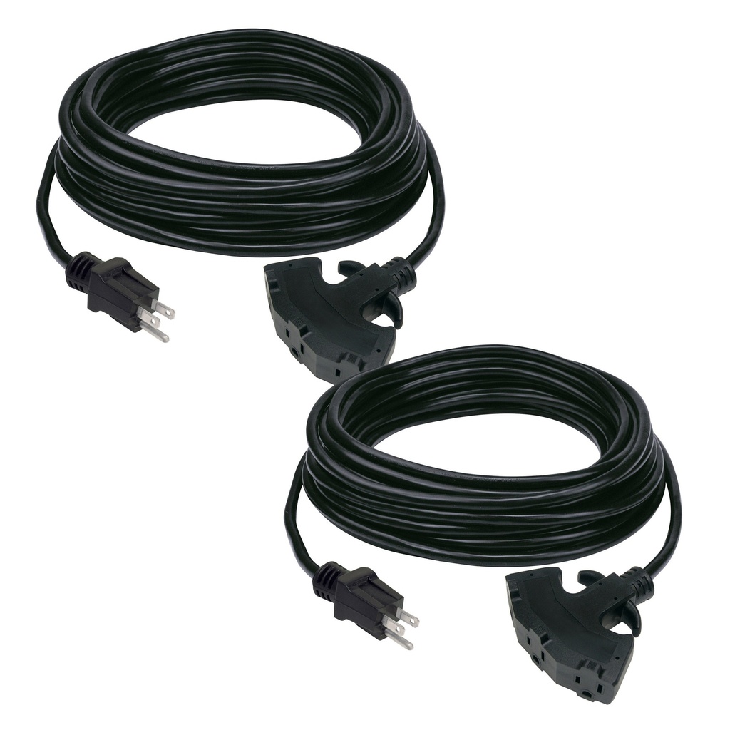 PRIME 25 ft Outdoor Extension Cord, 3-pack 1943476 - 5
