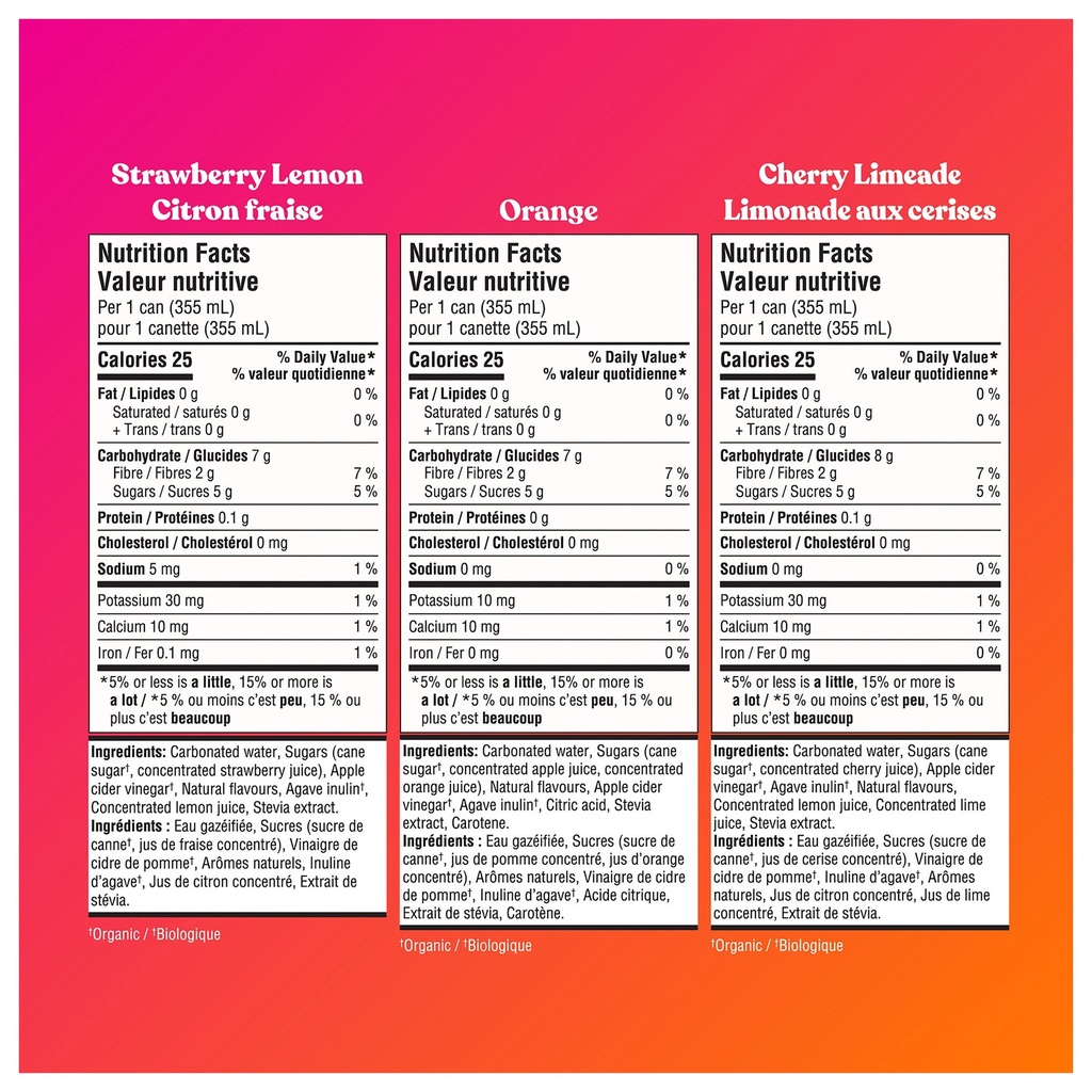 Poppi Soda Variety Pack 355 mL, 15-pack 1839396 - 4