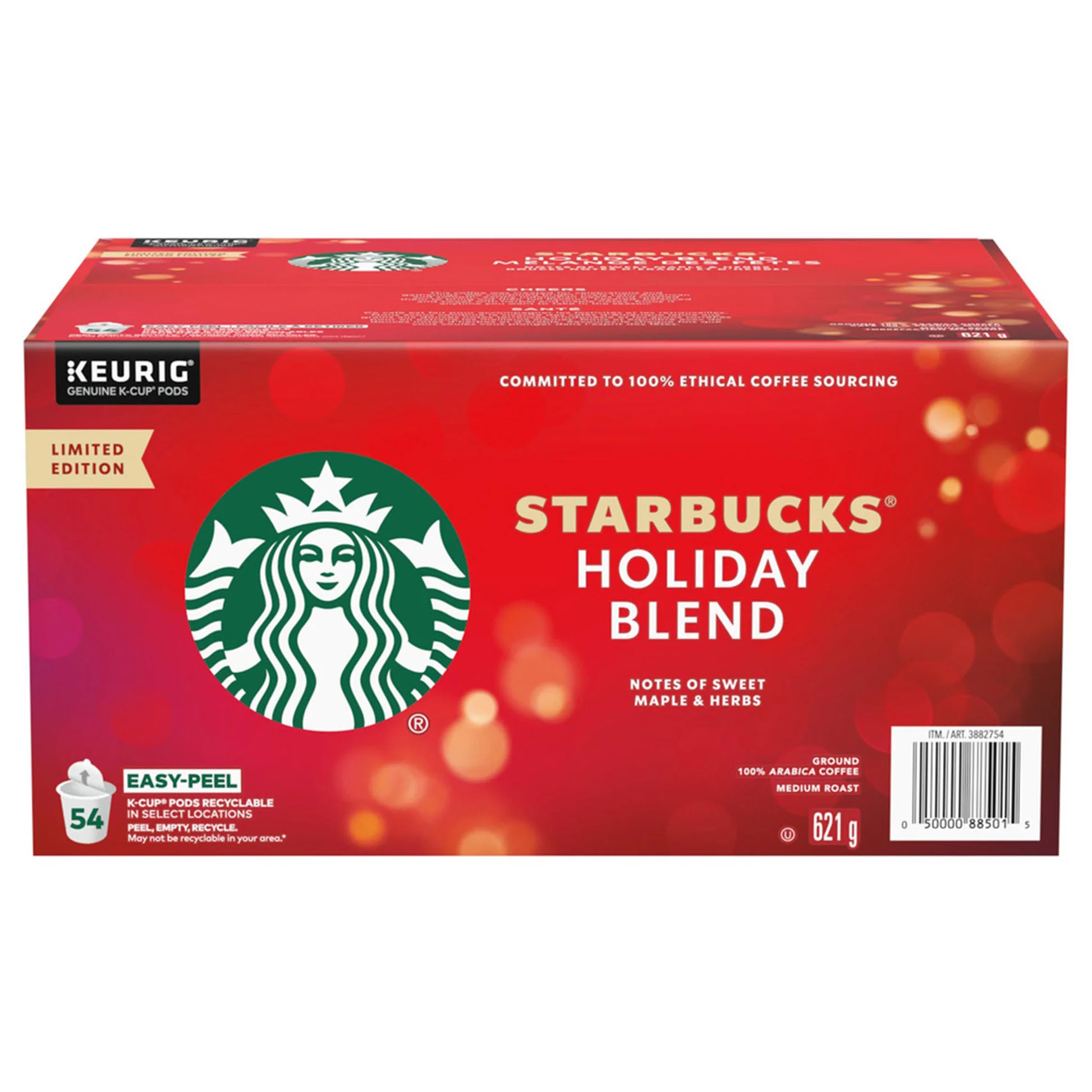 Starbucks Holiday Blend K-Cup, 54-count 3882754