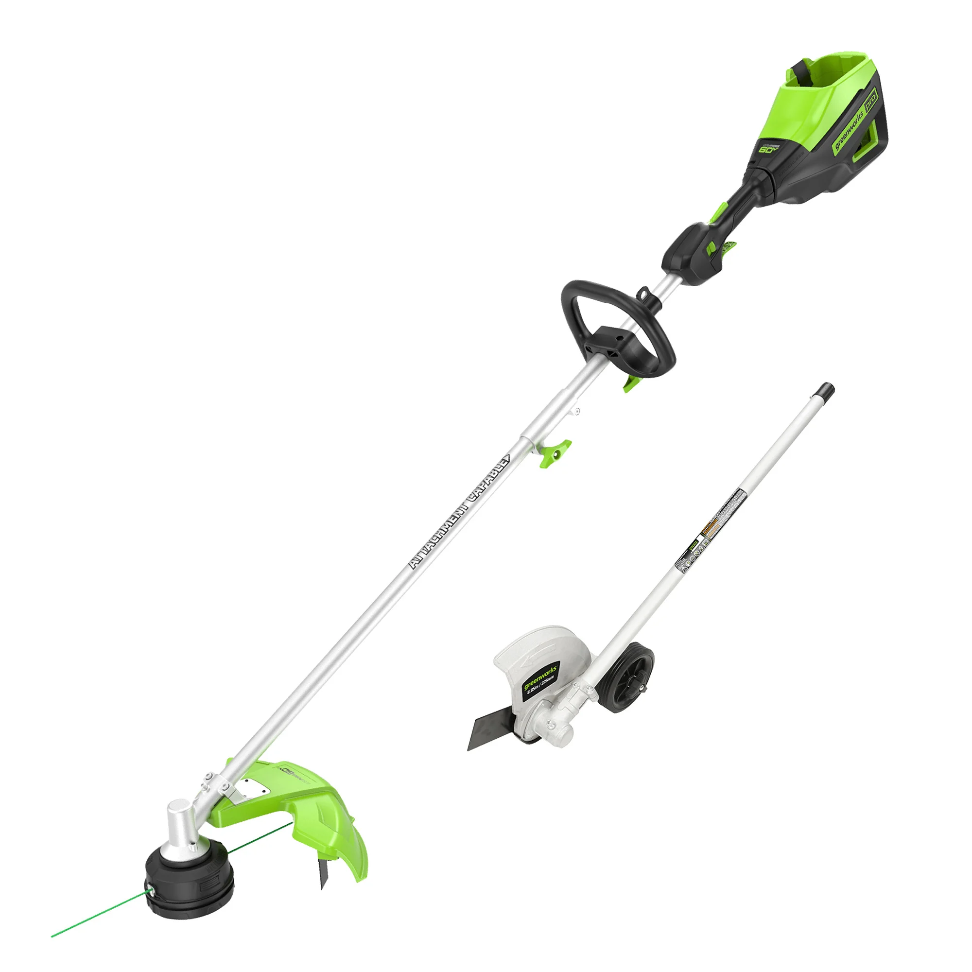 Greenworks 80V 16" String Trimmer with Edger Attachment (Tool Only) 1764712