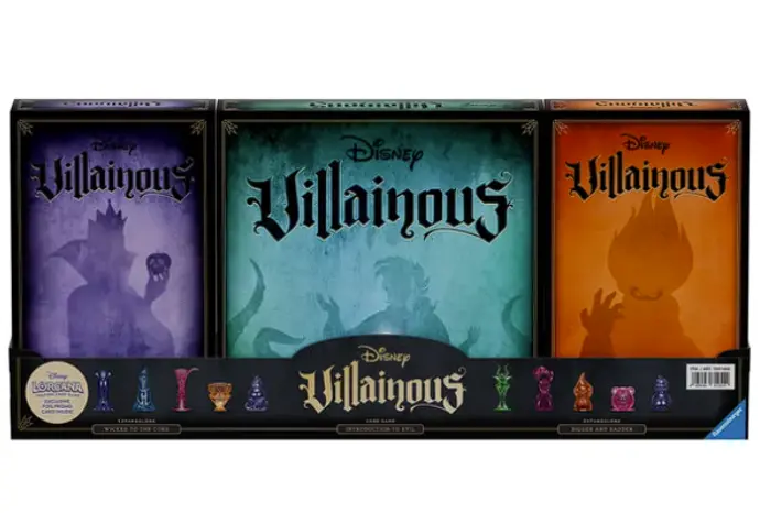 Disney Villainous Game Bundle with Exclusive Lorcana Card