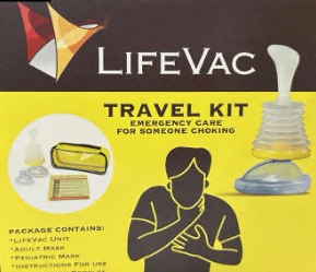 LIFEVAC TRAVEL KIT CHOKING RESCUE DEVICE 9696969
