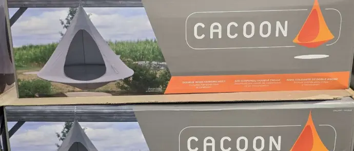 Cacoon Double Wide Hanging Nest – Outdoor Hanging Tent