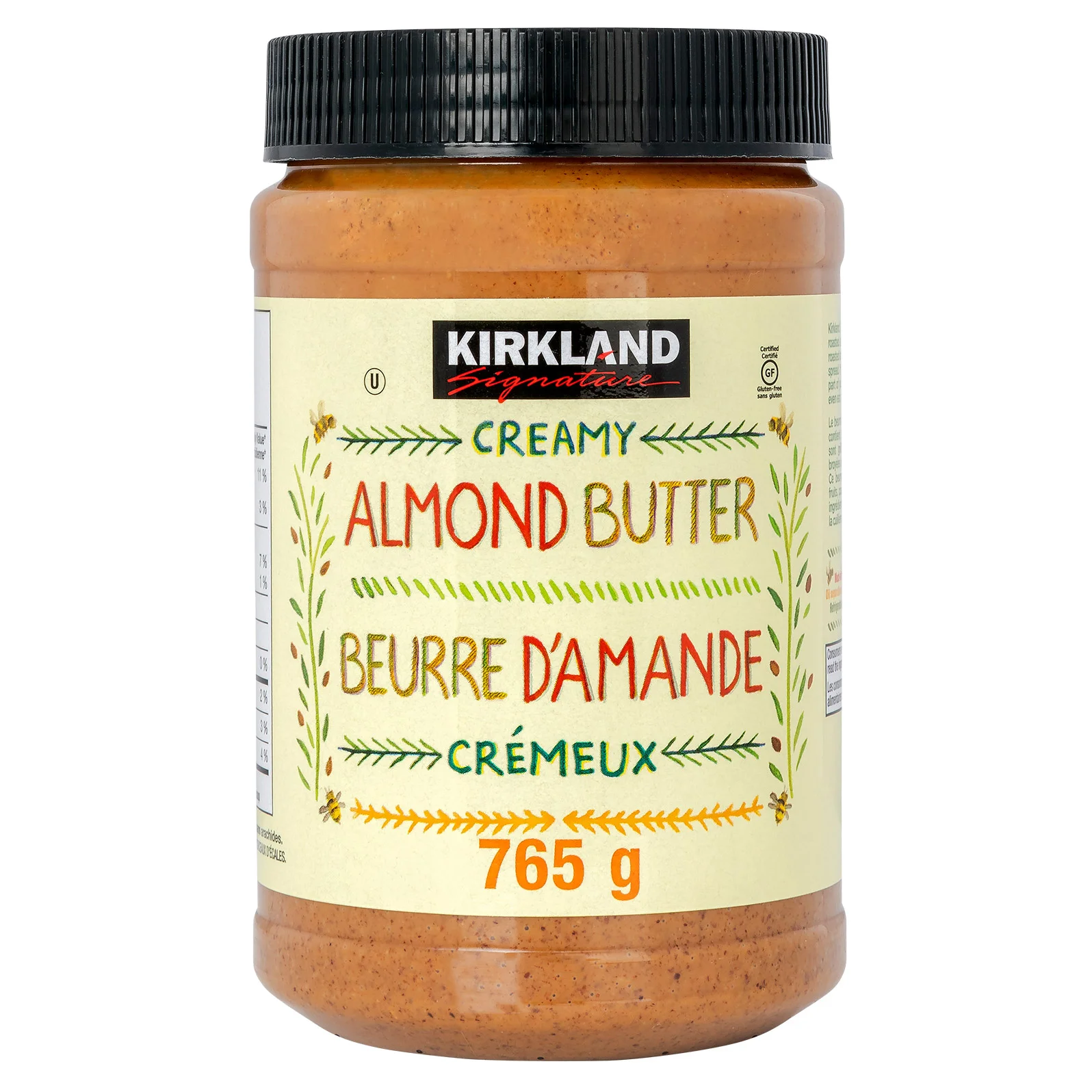 Kirkland Signature Creamy Almond Butter, 765 g - 859695