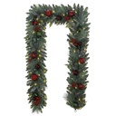 2.74 m ( 9 ft.) Pre-Lit Holiday Artiﬁcial Garland - 1851700