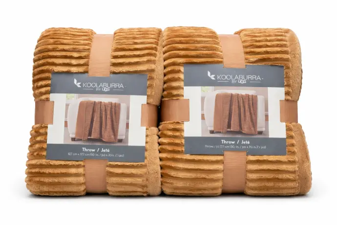 Koolaburra by UGG Plush Throw Blanket  50x70 inch