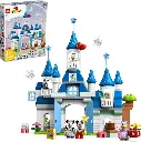 LEGO DUPLO Disney 3 in 1 Magic Castle 10998 Building Set for Family Play with 5 Disney Figures Including Mickey, Minnie and Friends, Magical Disney 100 for Kids , Toddlers Ages 3 and Up