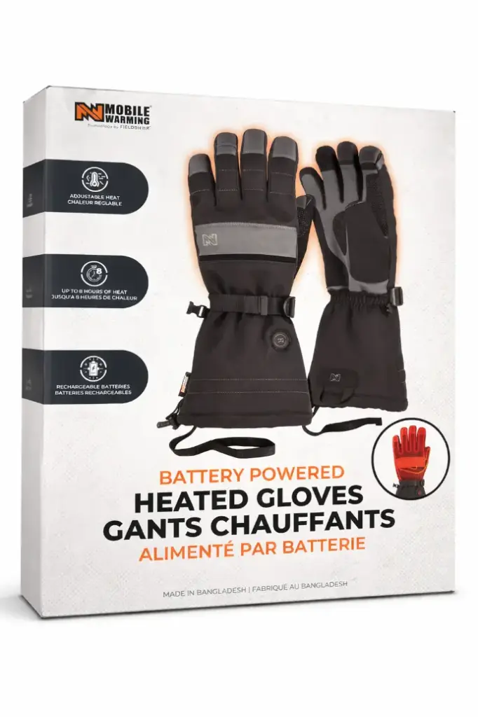 Mobile Warming Battery Powered Heated Gloves