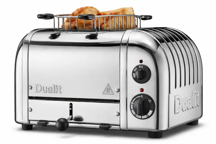 Dualit 4-Slice Polished Toaster with Cage