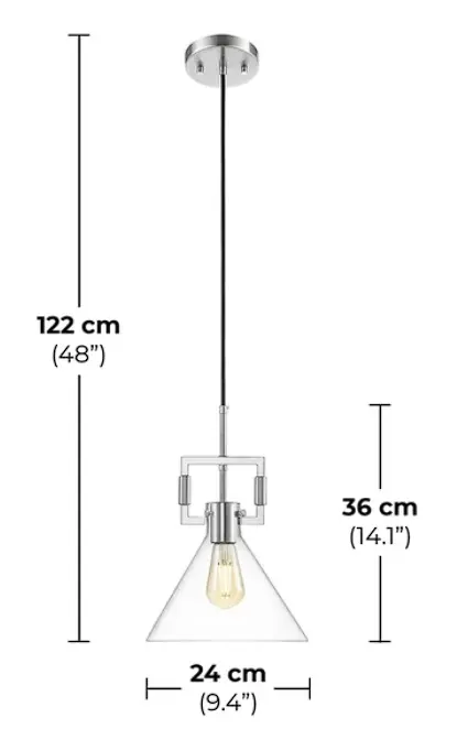OVE Georgia 1-Light PendantOVE Georgia 1-Light Pendant