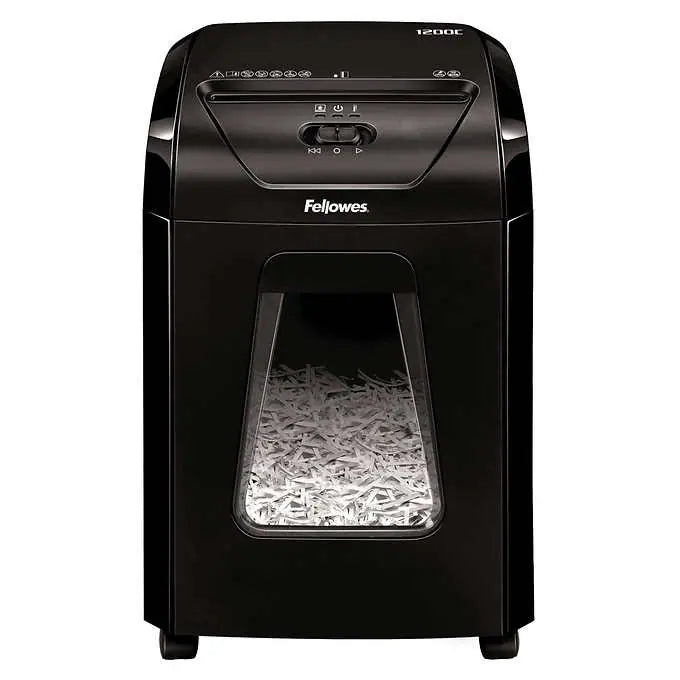 Fellowes Powershred 1200C Cross-cut Paper Shredder