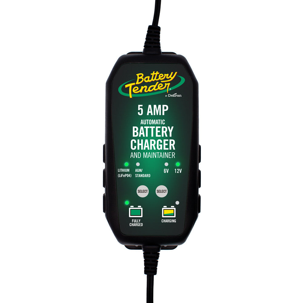 Battery Tender 6V/12V, 5 Amp Battery Charger