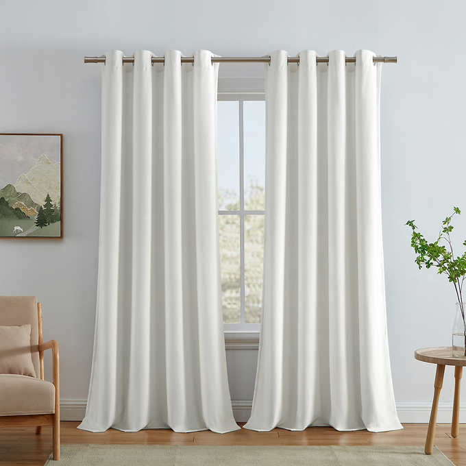 Velvet Collection Room Darkening Curtain Panel, 2-Panel 4595125