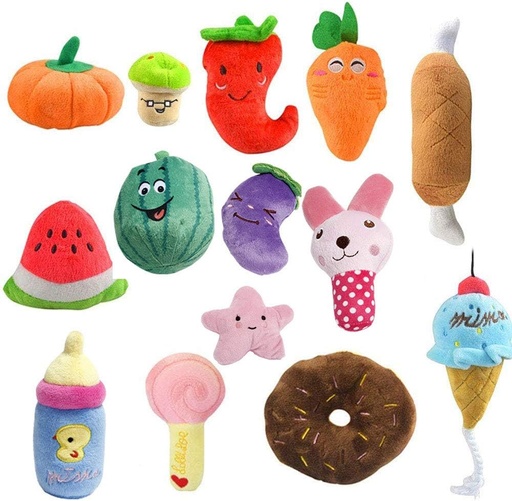 [farmers-market-dog-t-1026880] Pure Play Market Farmers Theme Dog Toy
