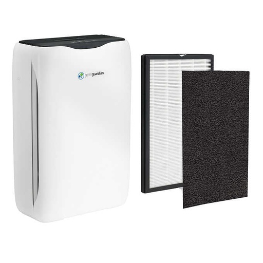 [germguardian-3in1-ai-1414998] GermGuardian 3-in-1 HEPA Filter Air Purifier with Bonus Filter