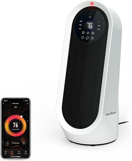 Atomi Smart WiFi Ceramic Tabletop Heater Model AT1514